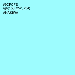 #9CFCFE - Anakiwa Color Image