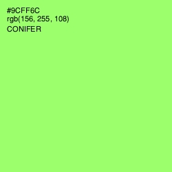 #9CFF6C - Conifer Color Image