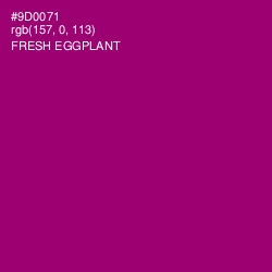 #9D0071 - Fresh Eggplant Color Image