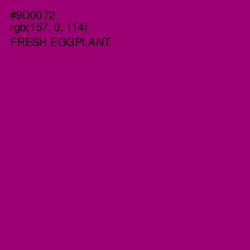 #9D0072 - Fresh Eggplant Color Image