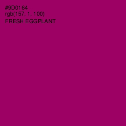 #9D0164 - Fresh Eggplant Color Image