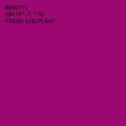 #9D0771 - Fresh Eggplant Color Image