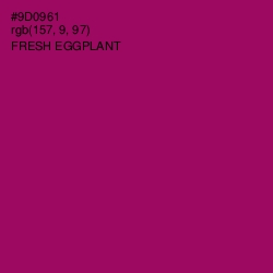 #9D0961 - Fresh Eggplant Color Image