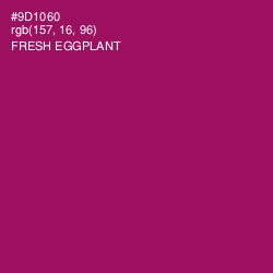 #9D1060 - Fresh Eggplant Color Image