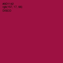 #9D1142 - Disco Color Image