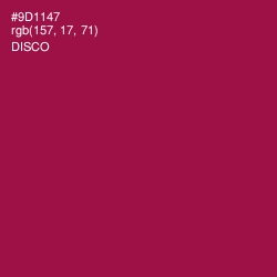 #9D1147 - Disco Color Image