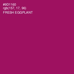 #9D1160 - Fresh Eggplant Color Image