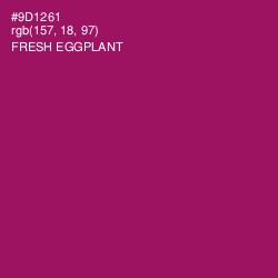 #9D1261 - Fresh Eggplant Color Image