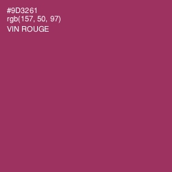 #9D3261 - Vin Rouge Color Image