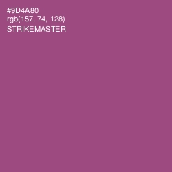 #9D4A80 - Strikemaster Color Image