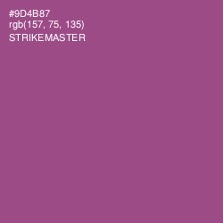 #9D4B87 - Strikemaster Color Image