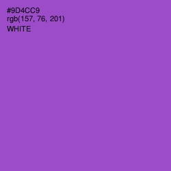 #9D4CC9 - Amethyst Color Image