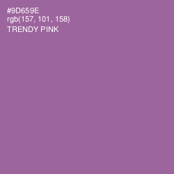 #9D659E - Trendy Pink Color Image