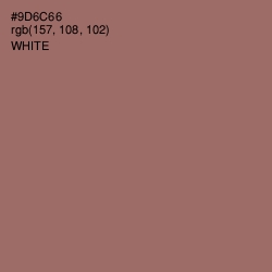 #9D6C66 - Toast Color Image