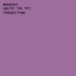 #9D6D9D - Trendy Pink Color Image