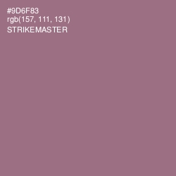 #9D6F83 - Strikemaster Color Image