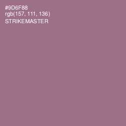 #9D6F88 - Strikemaster Color Image