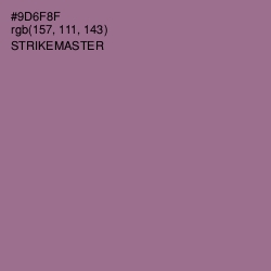 #9D6F8F - Strikemaster Color Image