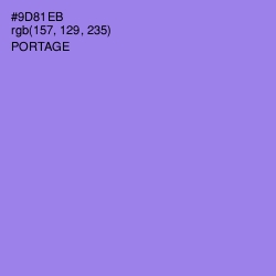 #9D81EB - Portage Color Image