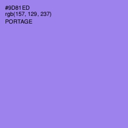 #9D81ED - Portage Color Image