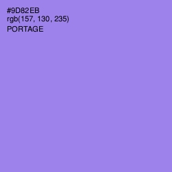 #9D82EB - Portage Color Image