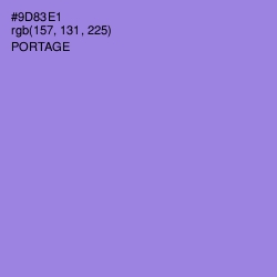 #9D83E1 - Portage Color Image