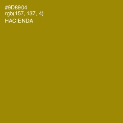 #9D8904 - Hacienda Color Image