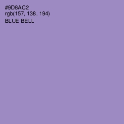 #9D8AC2 - Blue Bell Color Image