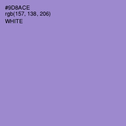 #9D8ACE - Blue Bell Color Image