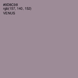 #9D8C98 - Venus Color Image