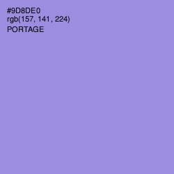 #9D8DE0 - Portage Color Image