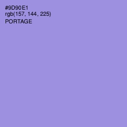 #9D90E1 - Portage Color Image