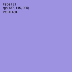 #9D91E1 - Portage Color Image