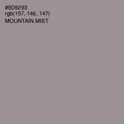 #9D9293 - Mountain Mist Color Image