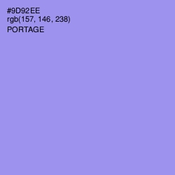 #9D92EE - Portage Color Image