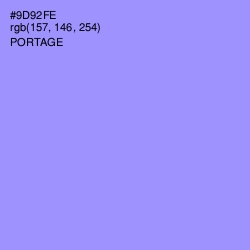 #9D92FE - Portage Color Image