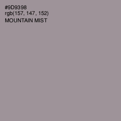 #9D9398 - Mountain Mist Color Image