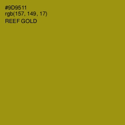 #9D9511 - Reef Gold Color Image