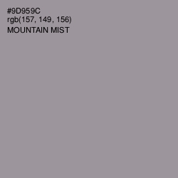 #9D959C - Mountain Mist Color Image