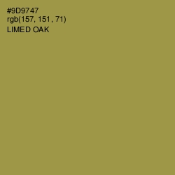 #9D9747 - Limed Oak Color Image