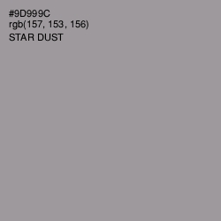 #9D999C - Star Dust Color Image