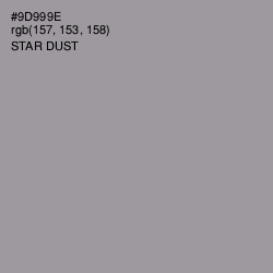 #9D999E - Star Dust Color Image