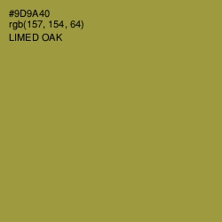 #9D9A40 - Limed Oak Color Image