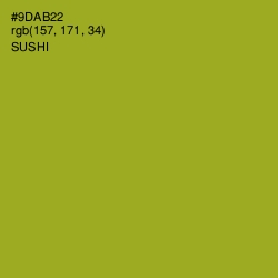 #9DAB22 - Sushi Color Image