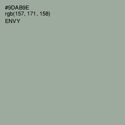 #9DAB9E - Envy Color Image