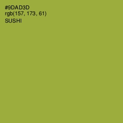 #9DAD3D - Sushi Color Image