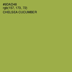 #9DAD48 - Chelsea Cucumber Color Image