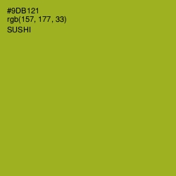 #9DB121 - Sushi Color Image