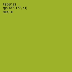 #9DB129 - Sushi Color Image