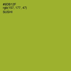 #9DB12F - Sushi Color Image